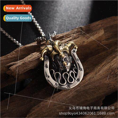 Europe clown pendant horseshoe lucky Europe retro hundred fa