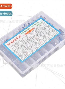 630PCS 24 kinds electrolytic capacors set boxed 0.1UF-1000UF
