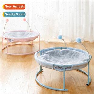 Cat Hammock Pet Bed Cat Fun Lounger Rocking Bed Breathable M