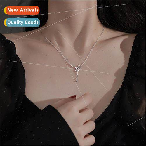 Flash diamond ginkgo leaf necklace pendant lerary Mori hollo