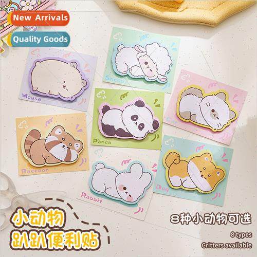 Animal Paddy Sticky Notes Cute Shaped Ins Sticky Notes High-