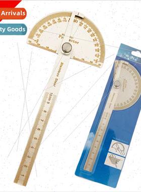 0-10cm 180 Degree Adjustable Half Circle Indexing Gauge Angl