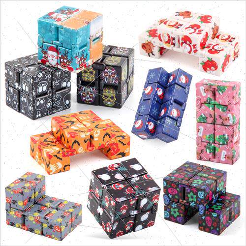 Creative New Halloween Decompression Infiny Rubik Cube 2nd O