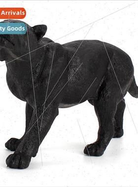 Children Wildlife Large Panther Model African Cheetah Solid