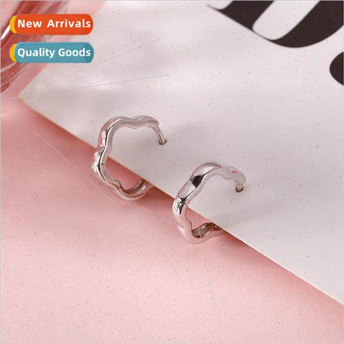 Korea new flower earrings female fashion tide skeleton earri