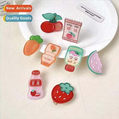 Korea cute hair clips children headdress baby hair card brok