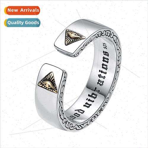 God eye ring vintage do old tide men domineering open finger