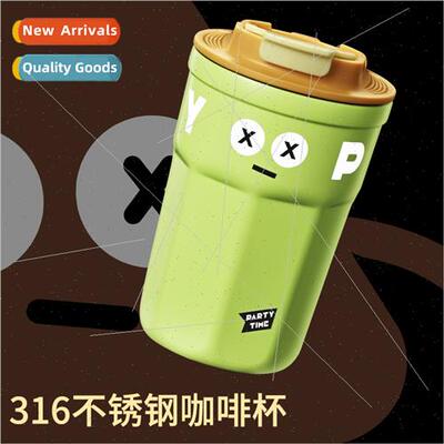 Creative tide play polygonal coffee cup ins portable carry 3