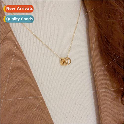 Fashion mple Circle Shell Necklace Hundreds Celebry collarbo