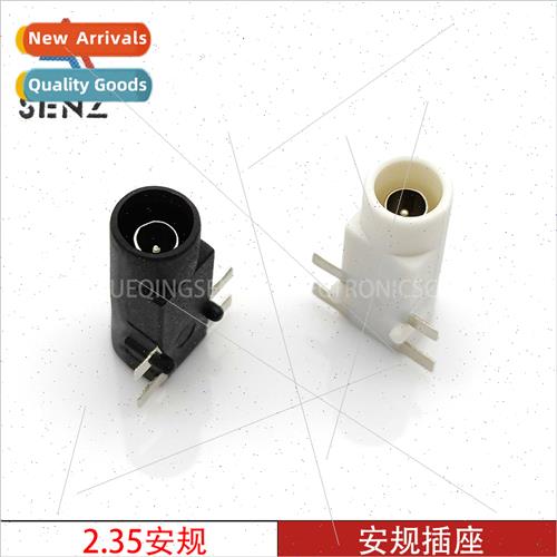 2.35 Safety Sockets Black Whe 4-Pin SMT SMT Socket wh Posion