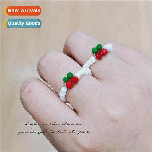 New Summer Fru Cherry Cute Sweet Female Crystal Beads Rice B