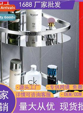 304 Triangle shelf single double corner basket bathroom corn