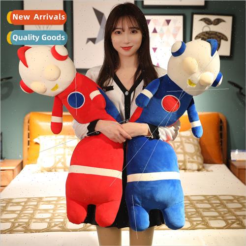 New Otto pillow doll plush salty eggman Superman toy boy dol