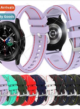 适用samsung galaxy watch6 two color silicone watch bwatch5 c