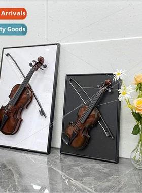 Metal photo frame violin framed painting frame handmade work