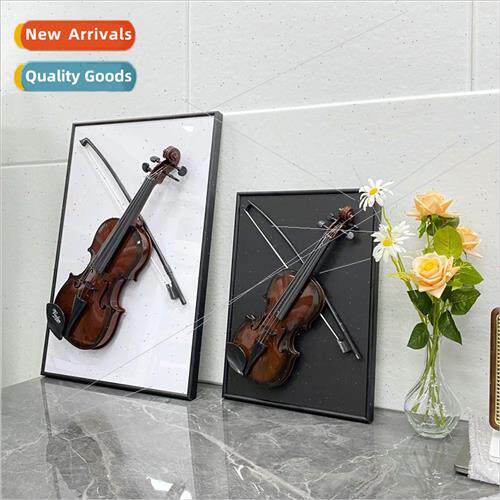 Metal photo frame violin framed painting frame handmade work