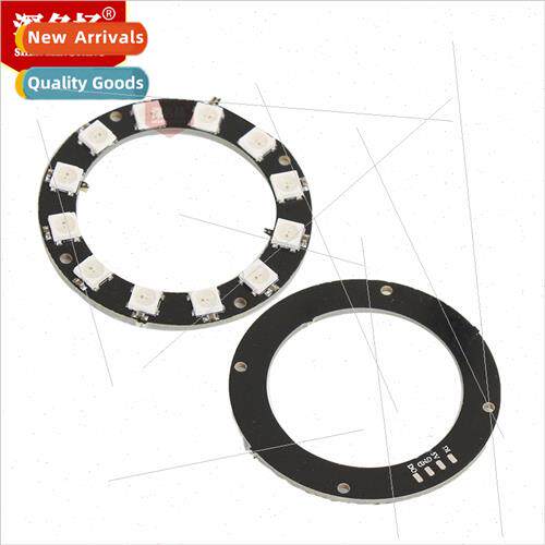 12-b WS2812 5050 RGB LED Intelligent Full Color RGB Ring Dev
