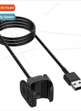 适用Fitbit charge4 charger charge3 charging cable with prote