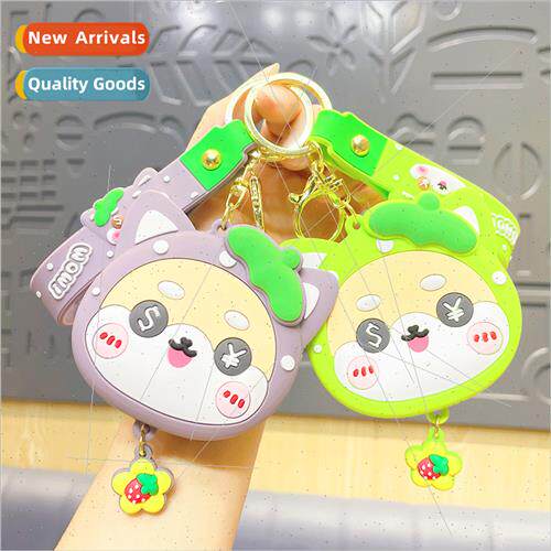 Cute Shiba Inu coin purse cute key chain children mini stora
