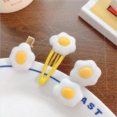 Wind purse egg bb clip hairpin cute girl bangs clip cartoon