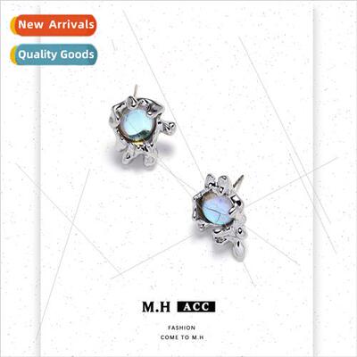 Moonstone earrings niche fashion hundred wh exquise earrings
