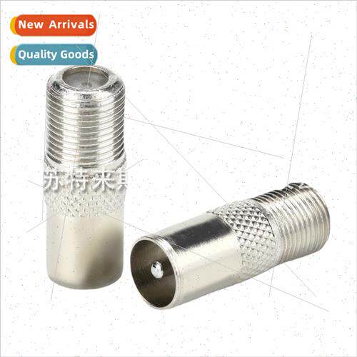 Copper Inch Converter F Female to 9.5TV Male Inch RF Adapter