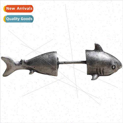 Vintage Shark Earrings Men  Fashion Hip Hop Small Fish Earri