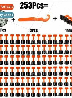 253pcs bag tile leveling leveler T-adjuster cross paving sti