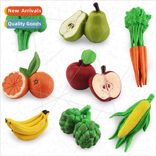 Simulation fruit vegetable model set适用Apple orange banana