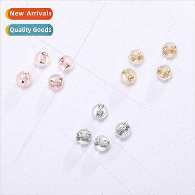 s925 silver ear caps earrings accessories simple fashion sil