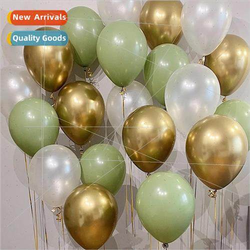 Avocado green balloon bouquet set decoration birthday party