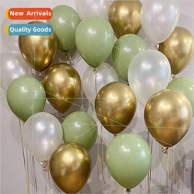 Avocado green balloon bouquet set decoration birthday party