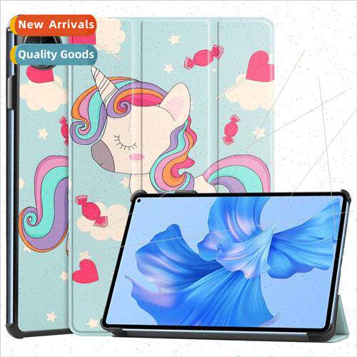 适用Huawei MatePadPro11 Tablet Case Tri-fold Caster Pro11 in