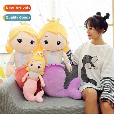 Mermaid plush toy doll cute ltle princess ocean pillow doll