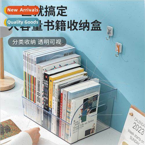 Book box home transparent plastic desktop cosmetics illustra