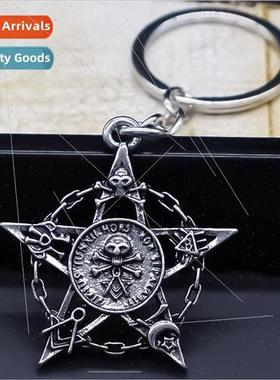 Europe new alloy pendant small fashion keychain men women st