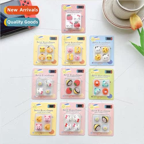 Swch licone Rocker Cover NS te Cartoon Rocker Cap Protective