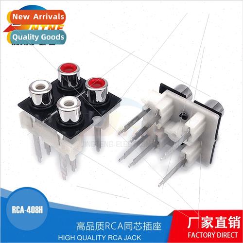 DVD TV AV connector 4 holes multi-color available 4 holes AV
