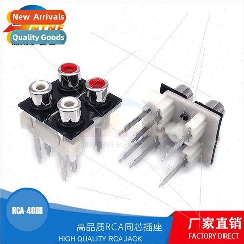 DVD TV AV connector 4 holes multi-color available 4 holes AV