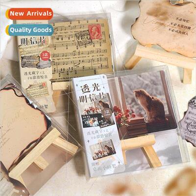 translucent postcard emotional cache book hidden words lerar