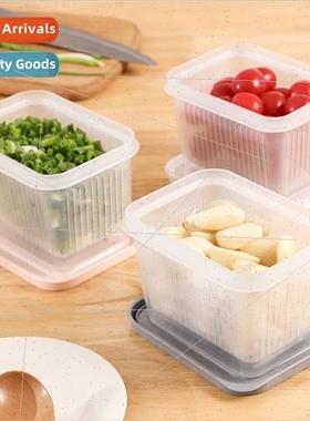 Onion Ginger Garlic Vegetable Fridge Organizer Scallion Kche