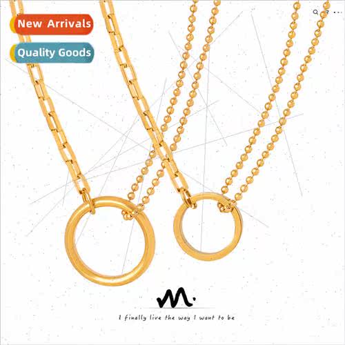 New niche fashion creative simplicity titanium steel ring pe