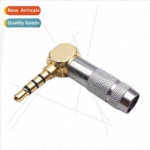 Elbow Ouard 3.5mm audio gold-plated DIY accessories 4-pole h