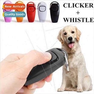 2-in-1 Dog Training Rattle Pet Rattle+Whistle Dog Training W