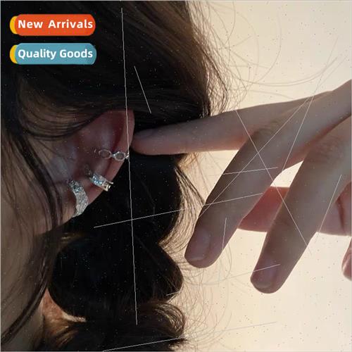 mple threepcs set tinfoil sense ear clips female ins tide ni