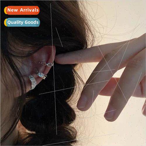 mple threepcs set tinfoil sense ear clips female ins tide ni