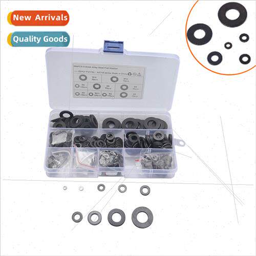 684pcs box 9 specifications 8.8 black washer flat washer