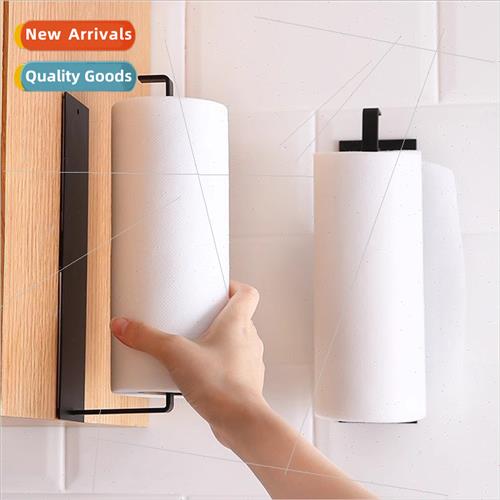 No-punch paper roll holder kchen paper towel holder plastic