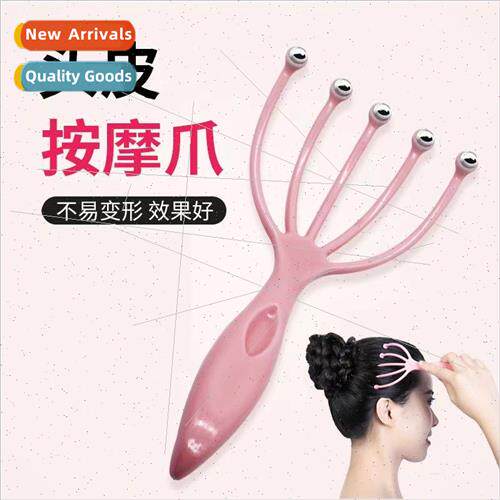 Roller ball five claw head massager scalp massage claw manua