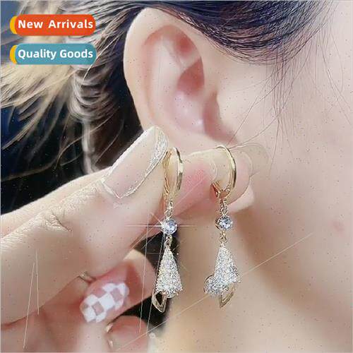New  Earring Buckles Sparkling Delicate che Small Dress Earr